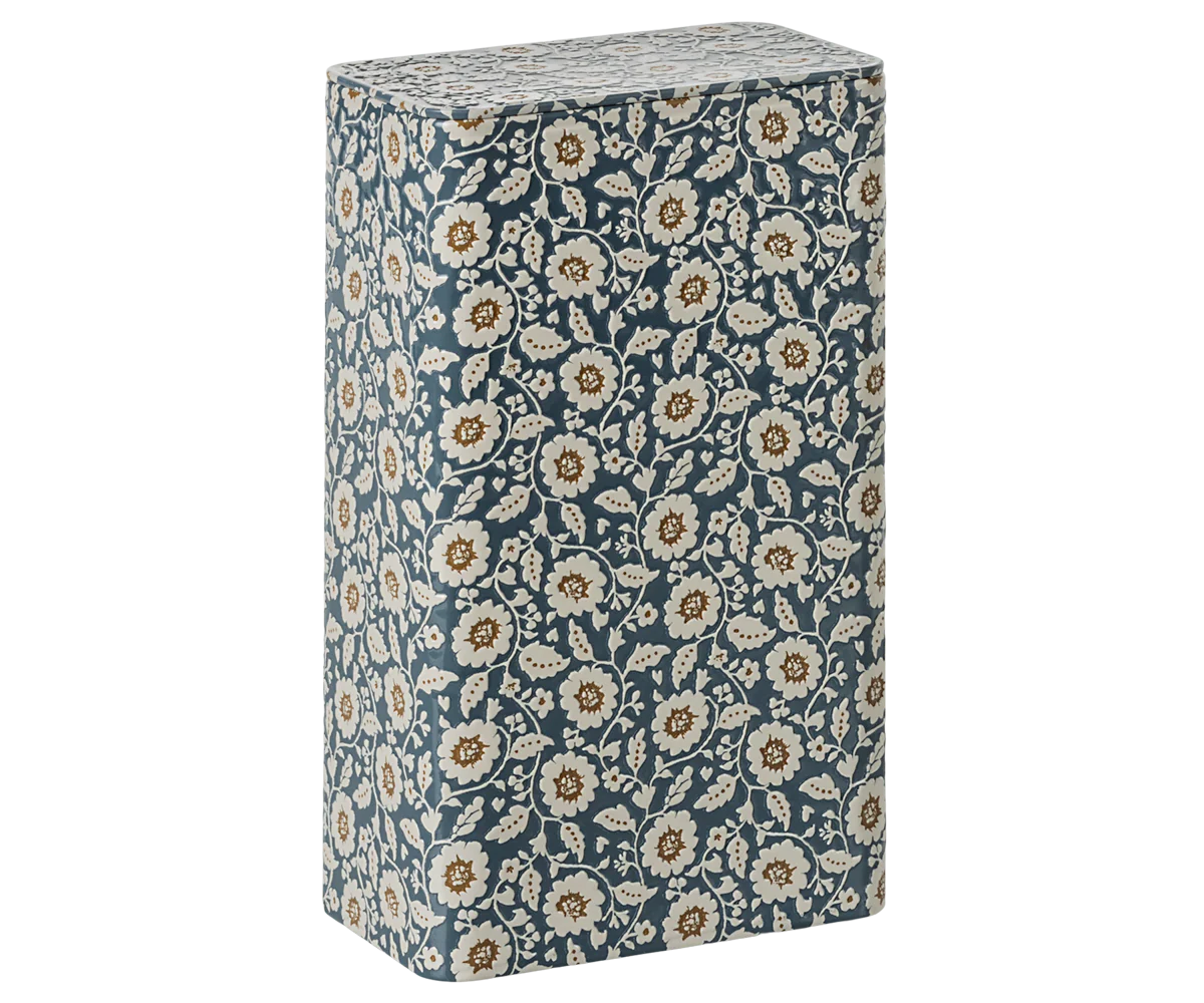 Scatola di metallo, Fiori - set da 2 pezzi